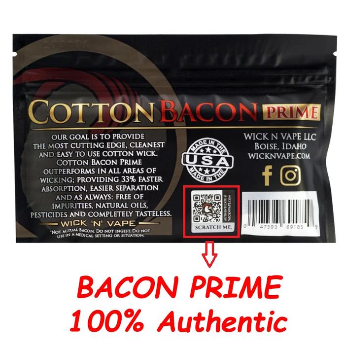Gambar Kapas Cotton Bacon V2 Prime Authentic USA 10G - PRIME dari Sempurna Comunication undefined Tokopedia