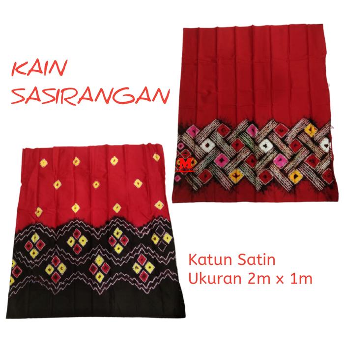 Gambar Kain Sasirangan 2m x 1m dari sentra matahari undefined Tokopedia