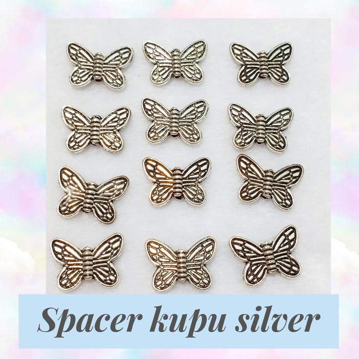 Gambar Spacer Kupu - silver dari Labellecornershop undefined Tokopedia