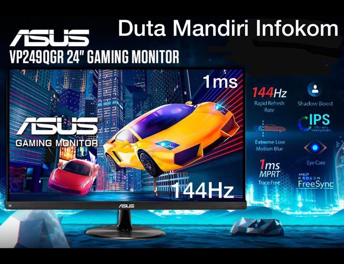 24 Inch Asus Vp249qgr 144hz 1ms Promo Asus VP249QGR Inch FHD IPS