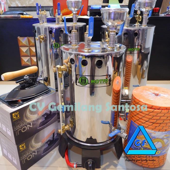 Gambar Setrika uap 12 Liter Fullset - 1 Set Lengkap dari JuraganMesinLaundry_NEW undefined Tokopedia