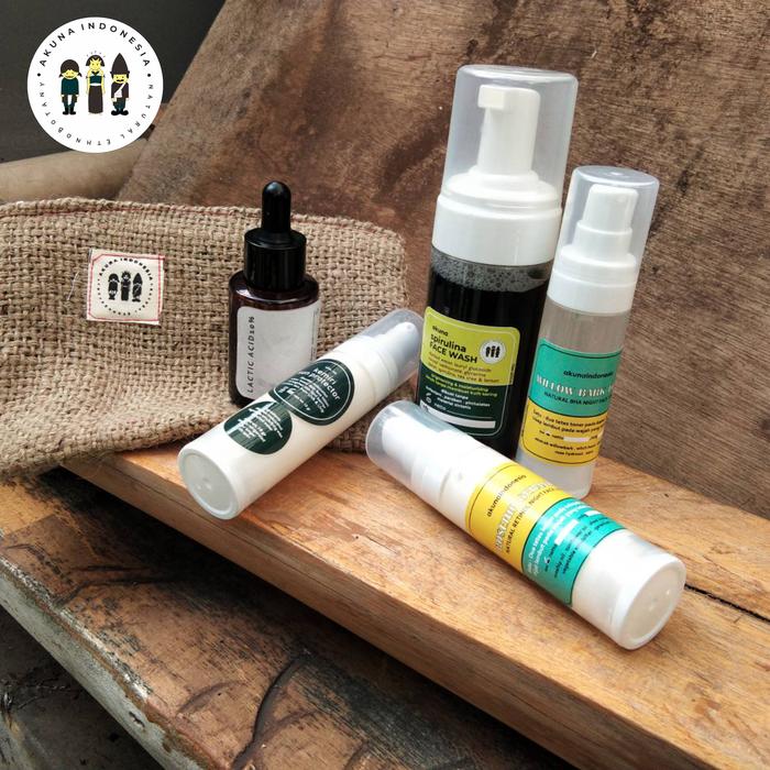 Gambar Skin Routine Package - Spirulina C dari Akuna indonesia undefined Tokopedia