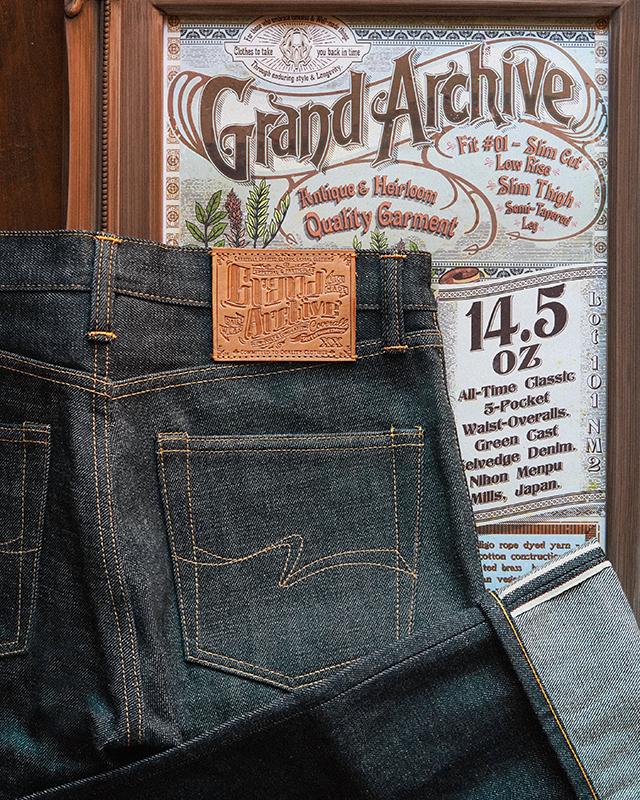 ☆未使用 HYKE ハイク 14 DENIM TAPERED ものたりな PT