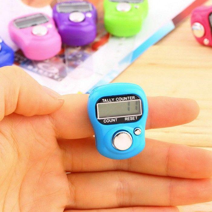 Gambar Tasbih Digital LED Mini Finger Counter Penghitung Tally Jari Ngaji - NON LED dari Heping 78 undefined Tokopedia