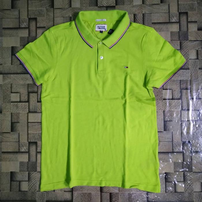 Jual Polo Shirt Tommy Hilfiger Lime 