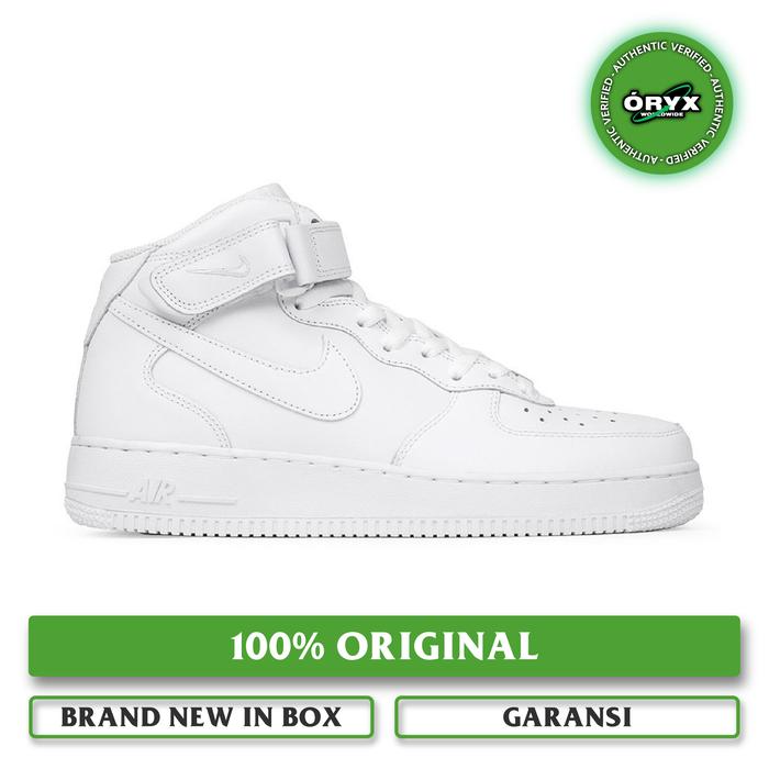 af1 mid triple white