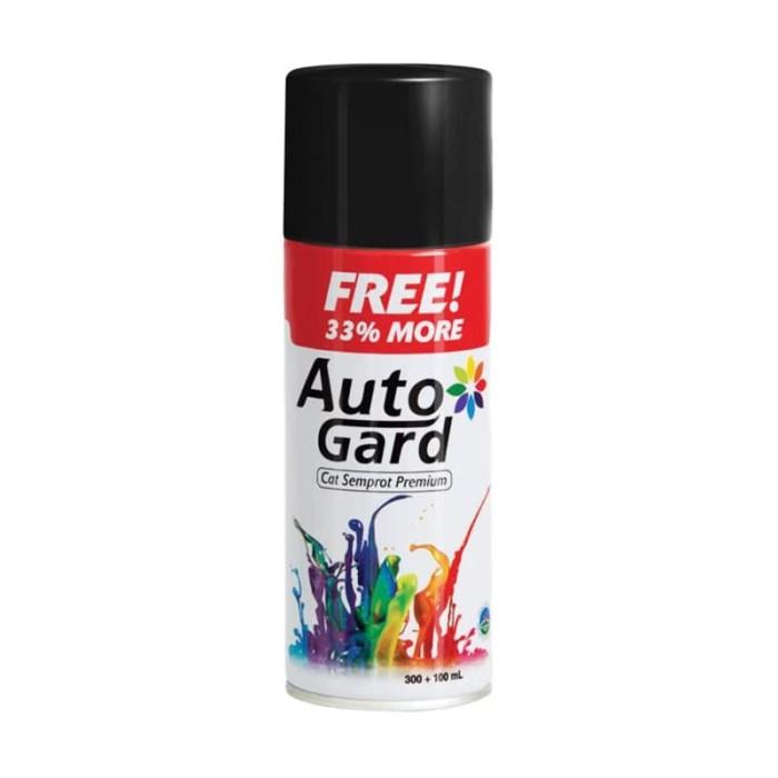 Gambar CAT SEMPROT PREMIUM Merk AUTO GARD 400 mL Spray Paint Pilox Pylox - Hitam Doff dari Battery Accu Aki Bandung undefined Tokopedia