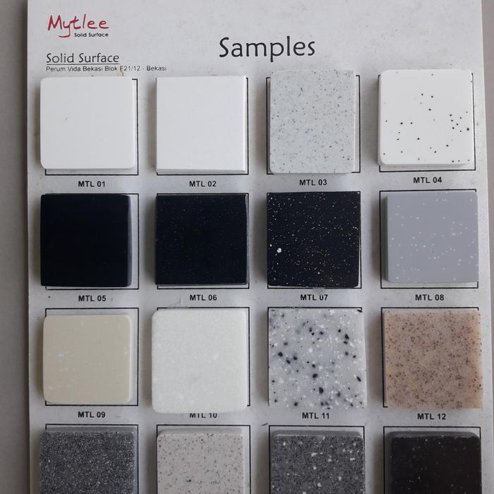 Gambar solid surface murah berkualitas - sesuai pasanan dari Des solid surface undefined Tokopedia
