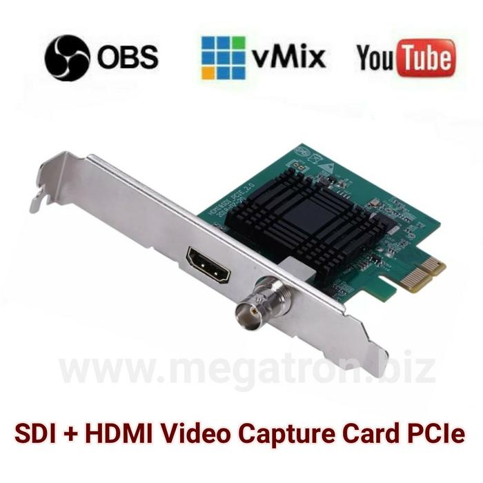 Vmix Rca Capture Card Pci SDI HDMI Video Capture Card PCIe (1080p
