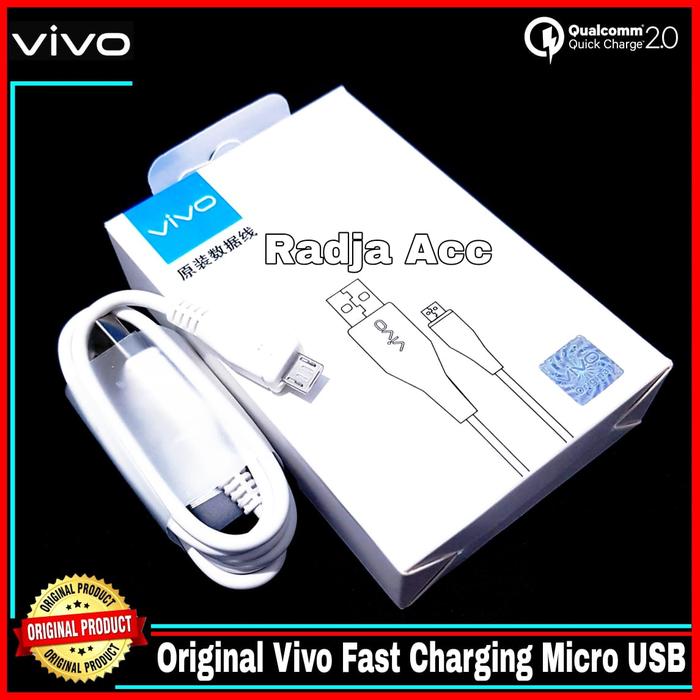 Gambar Kabel Data Vivo V3 Max V7 V7 Plus Original 100% Fast Charge Micro USB dari Radja.Acc77 undefined Tokopedia