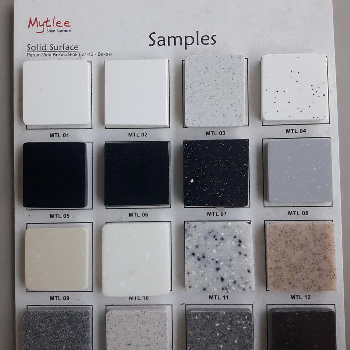 Gambar Supplier Solid Surface - sesuai pesanan dari Des solid surface undefined Tokopedia