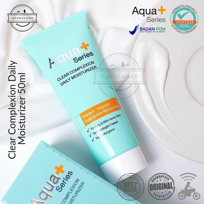 Gambar Pelembab Wajah Aquaplus Series Clear Complexion Daily Moisturizer 50ml dari Happshopp undefined Tokopedia