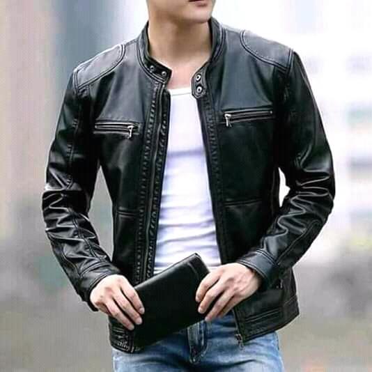 Gambar jaket kulit domba super asli garut R-96 Biker jaket kulit asli pria - S dari Rabbani leather 92 undefined Tokopedia