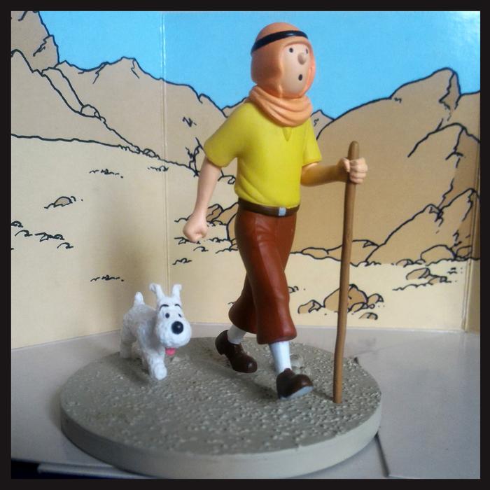 Gambar action figure Tintin 'SANG FARAOH' Herge Moulinsart 2006 dari michaelpeter undefined Tokopedia