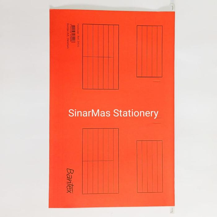Gambar Hanging Map Bantex - Hang Map Bantex F4 - Map Gantung Folio Bantex - Merah dari Sinar Mas Stationery ATK undefined Tokopedia