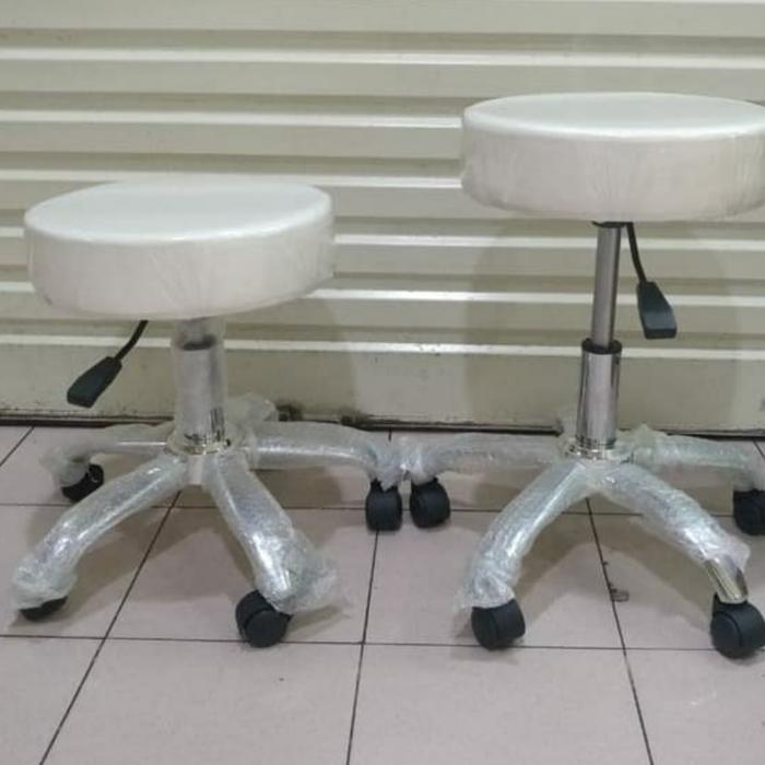 Gambar Kursi Salon,Facial,Kerja,Waiting Lis Hydrolik - Putih dari alat salon maya beauty undefined 3 Tokopedia