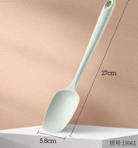 Gambar Codet Spatula Sutil masak silikon tahan panas - Kepala lengkung dari Homvie undefined Tokopedia