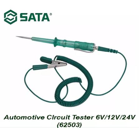 Gambar automotive circuit tester tespen 6v/12v/24v sata 62503 dari sahabat tools lighting undefined Tokopedia