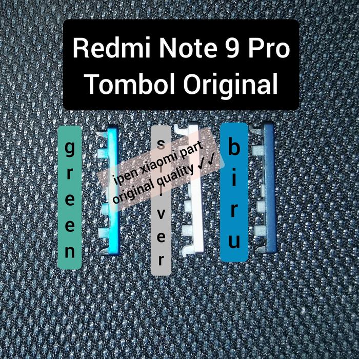 Redmi Volume Jual Tombol Luar Volume Redmi Note 9 Pro Original Button Volum Xiaomi ...