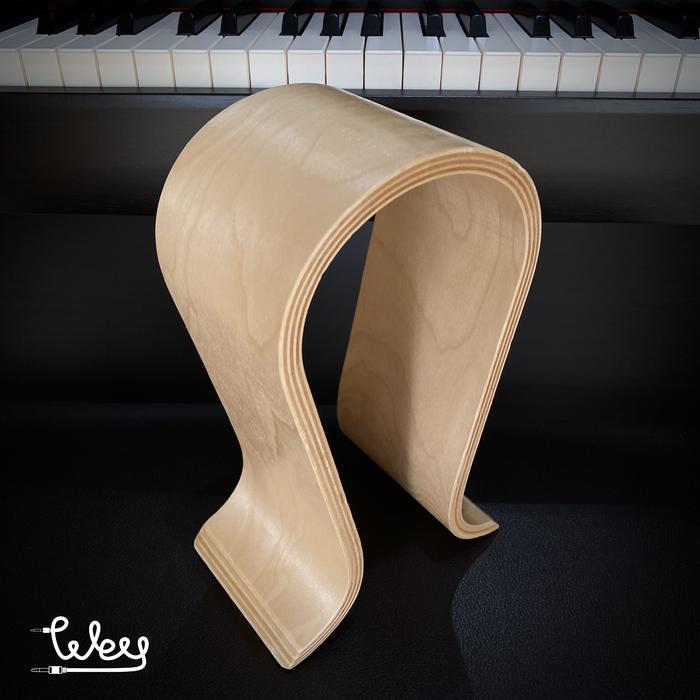 Gambar Headphone Stand Wooden Kayu holder omega Wood Walnut Birch Ash tokowey - Birch Ash dari Toko Wey undefined Tokopedia