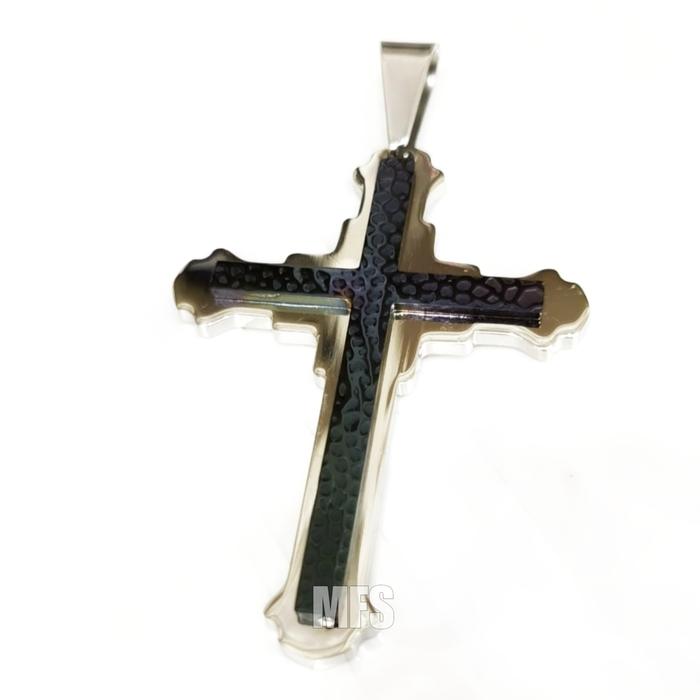 Gambar KALUNG LIONTIN PREMIUM MFS TITANIUM KRISTEN KATOLIK GOLD ITALI BULAT - Liontin D dari CalaSafiya undefined Tokopedia