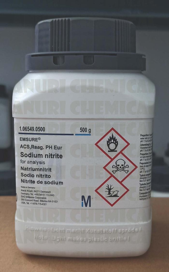 Jual Sodium Nitrite Sodium Nitrit Nano2 100 Gram Kota Bekasi Anuri Chemical Tokopedia