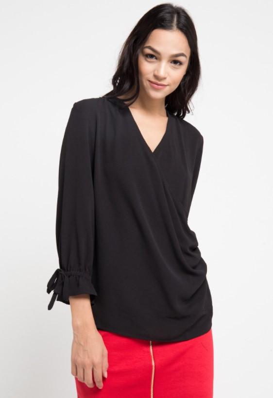 Gambar EDITION LADIES EB118 BLACK BLOUSE - XS dari Edition Official Store undefined Tokopedia