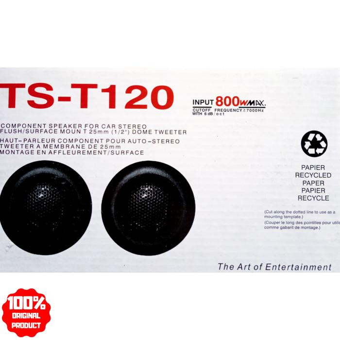 Jual Tweeter Mobil Pioneer TS-T120 