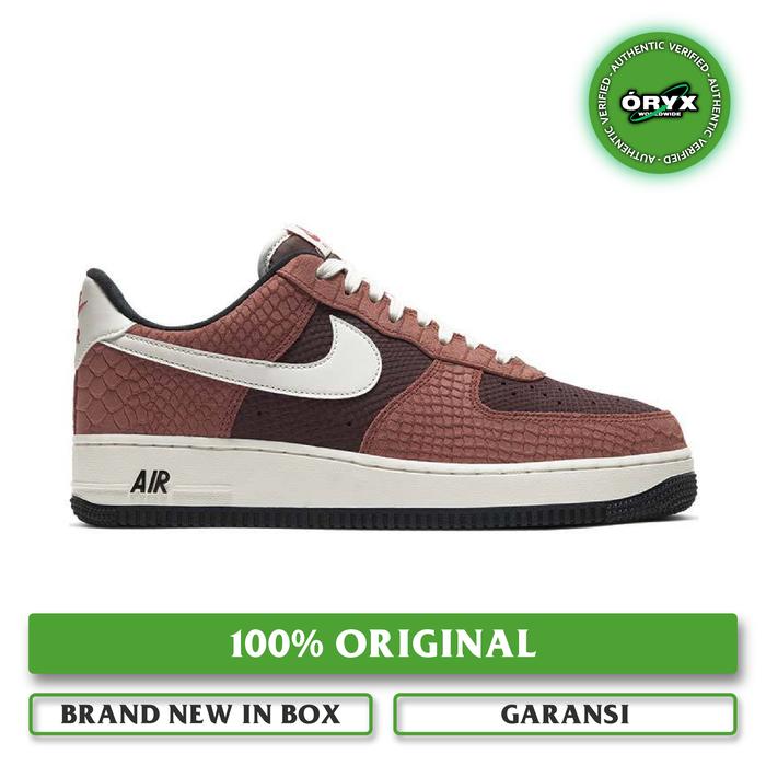 Sail Af1 Red Bark Jual Nike Air Force '07 Prm Snakeskin Red Bark
