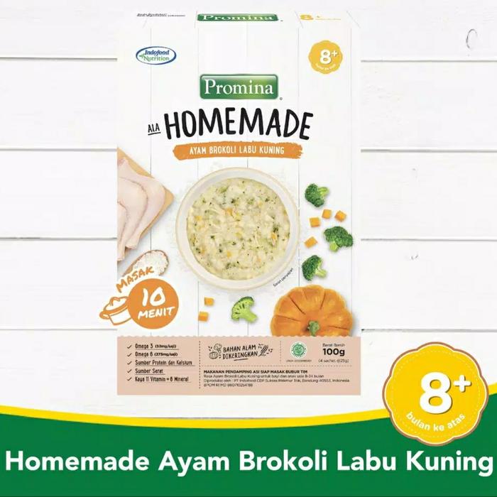 Gambar Promina 8+ Homemade Bubur Ayam Brokoli Labu Kuning Box 100 /promina dari sollahcell undefined Tokopedia