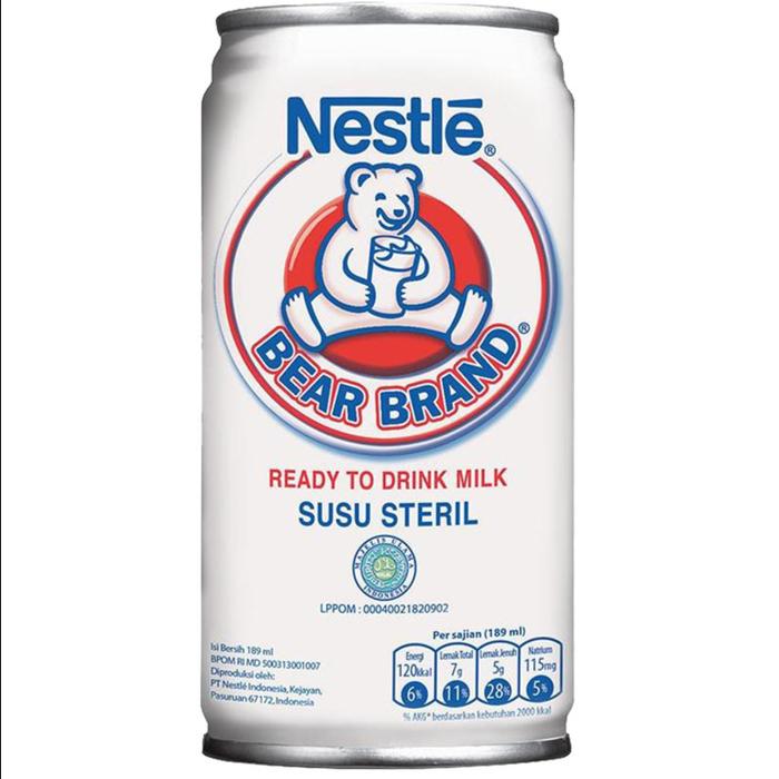 Gambar SUSU BEAR BRAND 189 ML SUSU STERIL dari Yakin Farma undefined Tokopedia