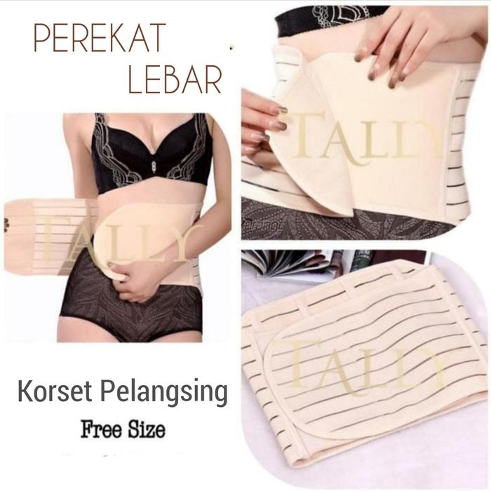 Gambar Korset Pelangsing Perut Gelambir /Ibu Melahirkan/ Korset Double Strap - One strap dari PERKASA MEDICA undefined Tokopedia