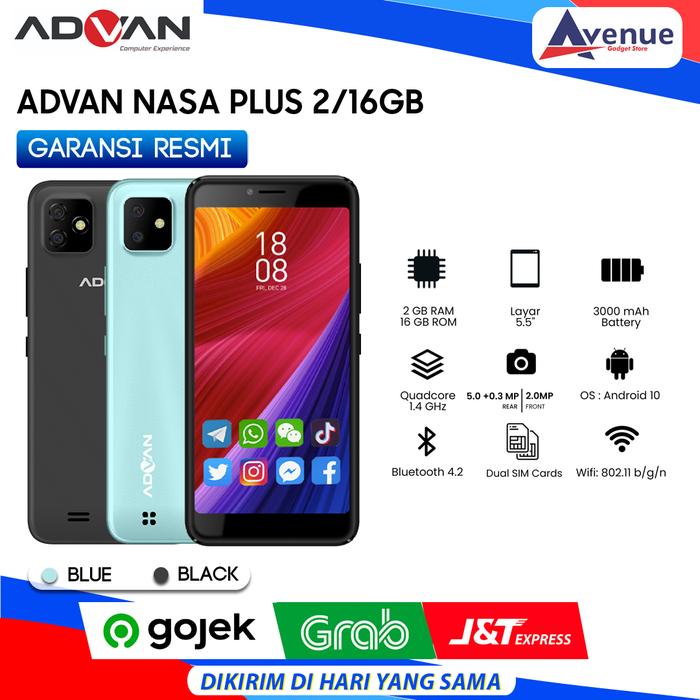 Gambar ADVAN NASA PLUS 2/16GB GARANSI RESMI PROMO MURAH - deep blue dari avenue gadget store undefined Tokopedia