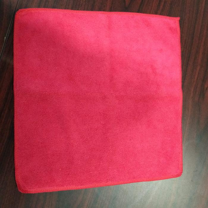Gambar Kain Lap / Microfiber Cloth - Merah dari Eiji Kitchen Utensil undefined Tokopedia