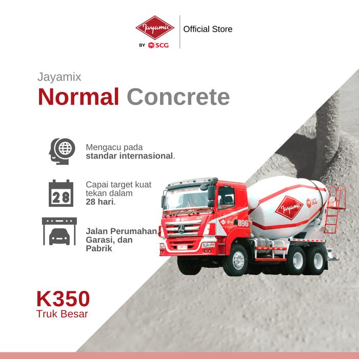 Gambar Jayamix by SCG Beton Normal K350 [Truck Besar] - Banten dari Jayamix by SCG undefined Tokopedia