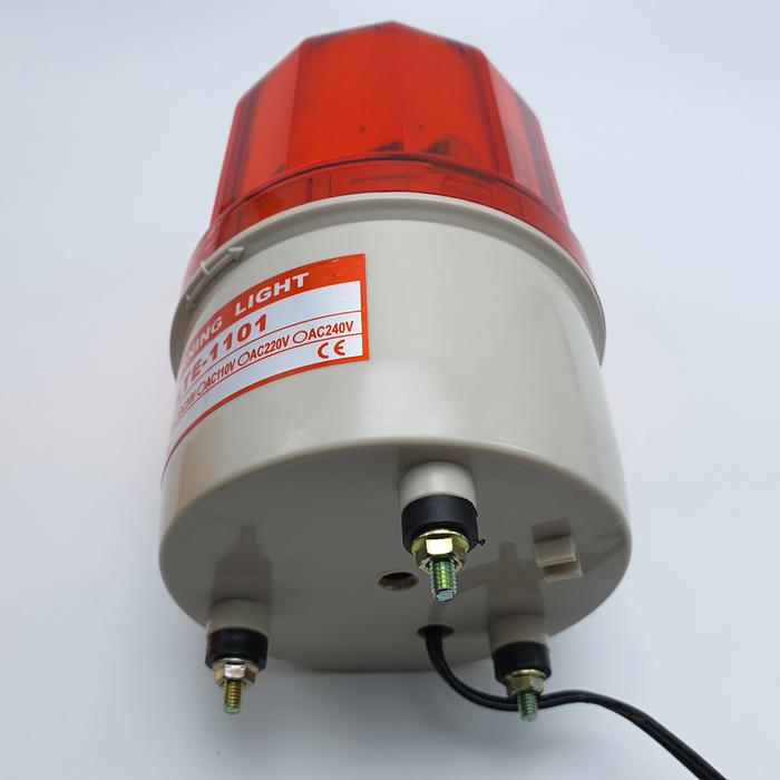Gambar LAMPU ROTARI, LTE-1101, ROTARY WARNING LIGHT, 24V DC, 10 WATT, R-Y-G - Merah dari BeaconLedalarm undefined Tokopedia