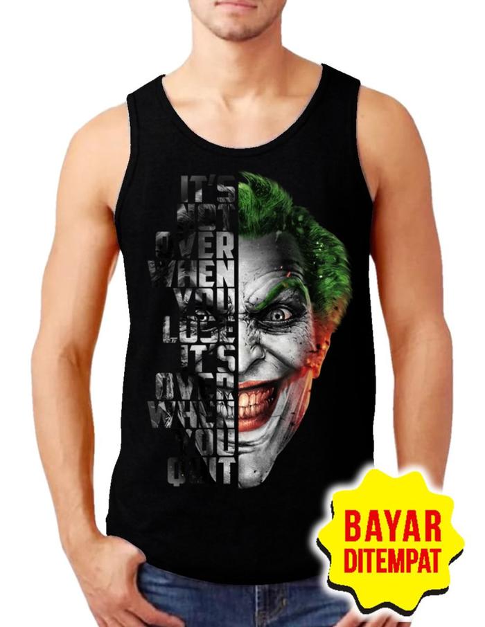 SINGLET GYM/LEKBONG GYM/KAOS DALAM PRIA 