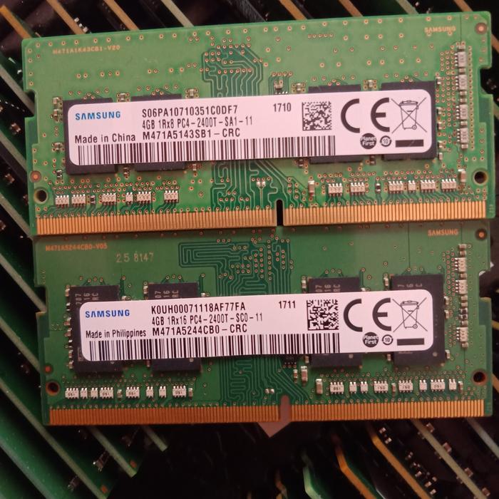 Samsung 4gb Ddr4 Ram 4gb 2400mhz Laptop 4gb 1rx16 4gb Micron