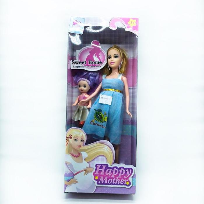Gambar Mainan Anak Barbie Happy Mother Ibu Hamil dan Anak dari CILUKBA TOYS undefined Tokopedia