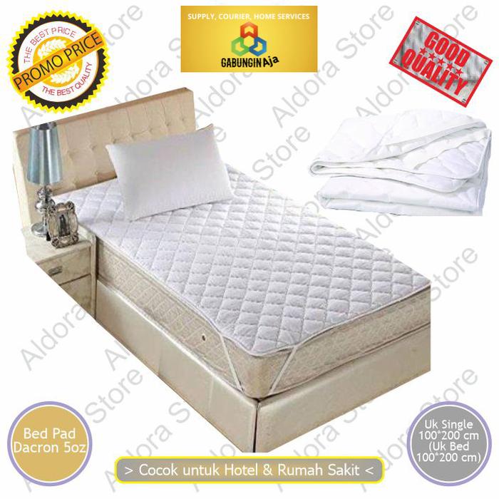 Jual Bed Pad Single Mattress Protector Pelindung Matres Bed Pad Hotel Kota Bandung Aldora Store Tokopedia