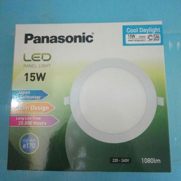 Gambar lampu LED panel light bulat 15W inbow panasonic - Putih dari Lahaula store undefined Tokopedia