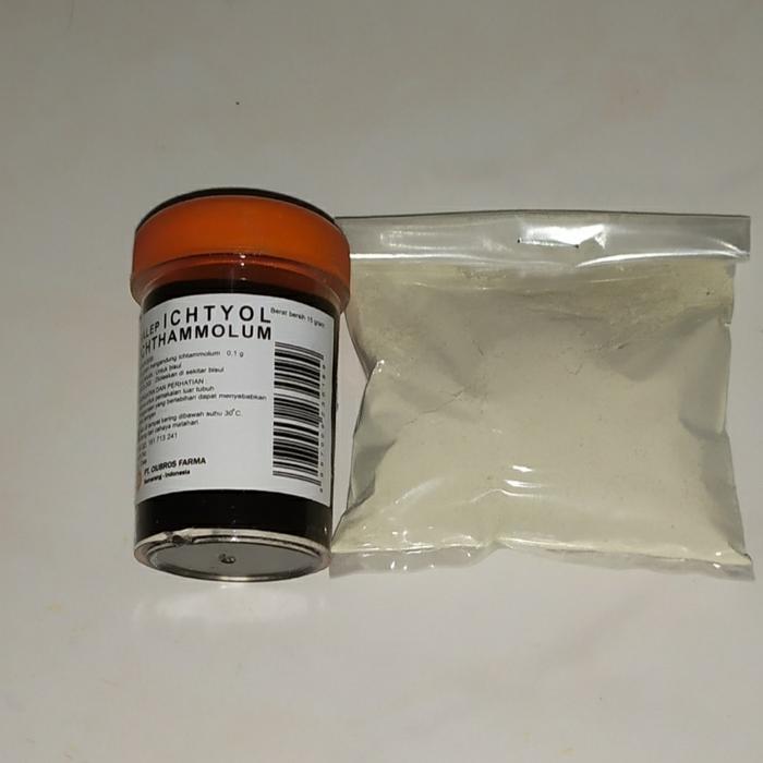 Jual Salep Hitam Ichtyol Ichthammolum Plus Bubuk Antibiotik Obat Bisul Kab Bogor Toko Bulan Biru Tokopedia