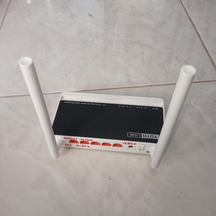 Gambar Totolink N300RT Modif POE in/out 12-24V Port WAN dan 1 LAN dari e-kom undefined Tokopedia