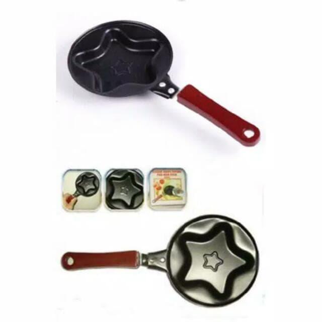 Gambar Teflon Karakter Mini Frypan Wajan Non Stick Fry Pan Motif Lucu Telor - bintang dari GrosirGOKS undefined Tokopedia