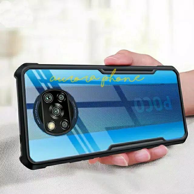 Jual Case Xiaomi Poco X3 Pro Clear Cover Hybrid Shockproof Casing
