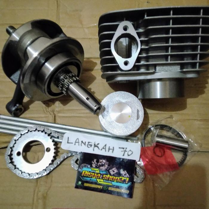 Gambar PAKET BORE UP STROKE UP TIGER MEGAPRO GL CB - Langkah 66.2 dari NghSpeedStore undefined Tokopedia