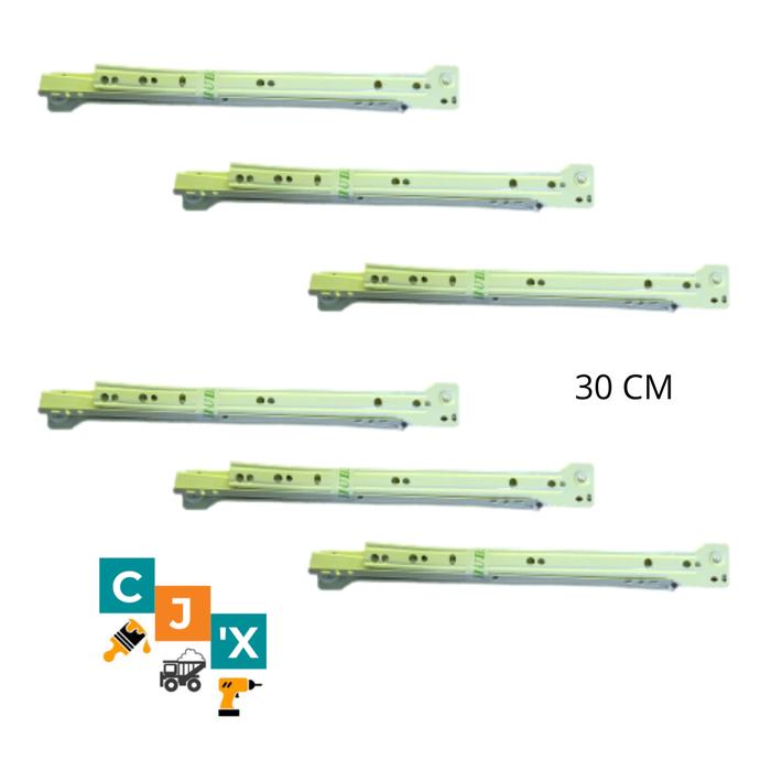 Gambar Rel Laci HUBEN / Rel Roda Laci HUBEN / Rel Sliding Laci / Sleding Laci - 30 CM dari Cipta Jaya Xpress undefined Tokopedia