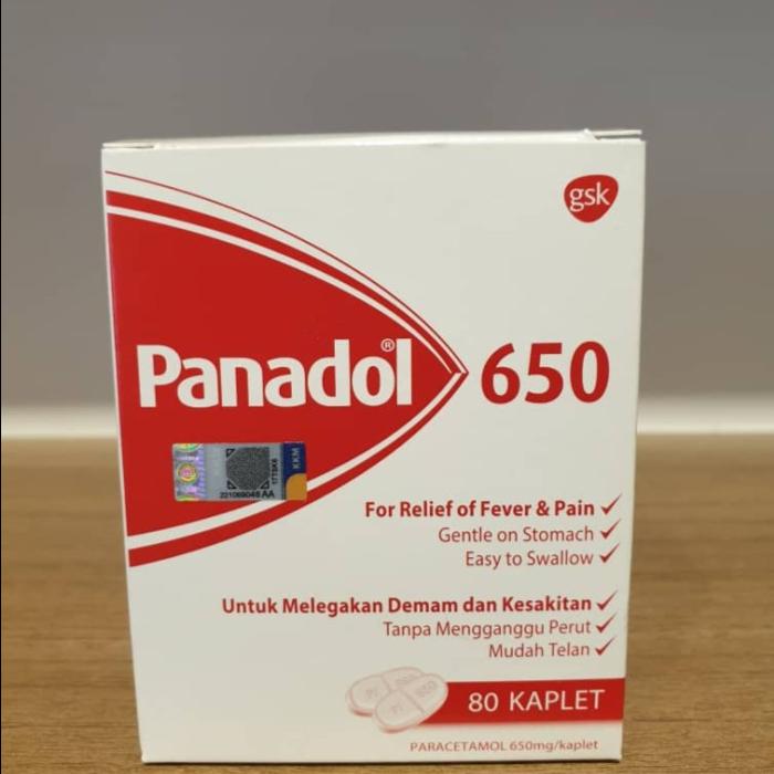 Jual Panadol 650 1box 80caplet Kota Medan Toko Spring Tokopedia