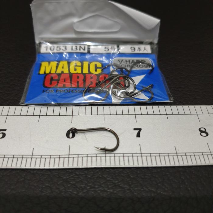 Gambar KAIL PANCING MAGIC CARBON MATERIAL JEPANG TAJAM DAN KUAT - NO 5 dari BestFishing99 undefined Tokopedia