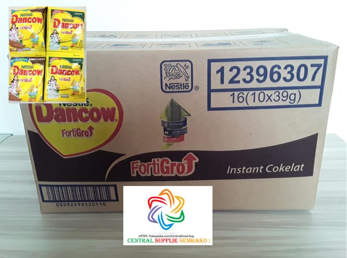 Gambar Dancow Fortigro Rasa Coklat Sachet [39gr/160sachet /1 Karton ] dari Central Grosir Supplie undefined Tokopedia